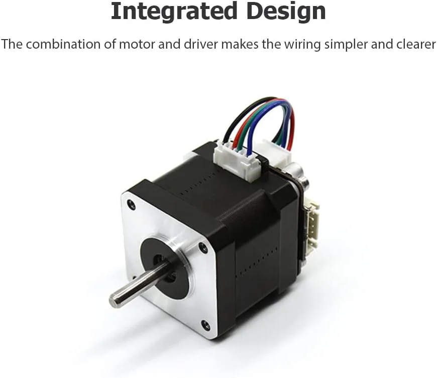 موتور پله‌ای دو فاز 42 با کیت برد درایور 4-1.5 آمپر 1.8 درجه سازگار با پرینتر سه بعدی DIY