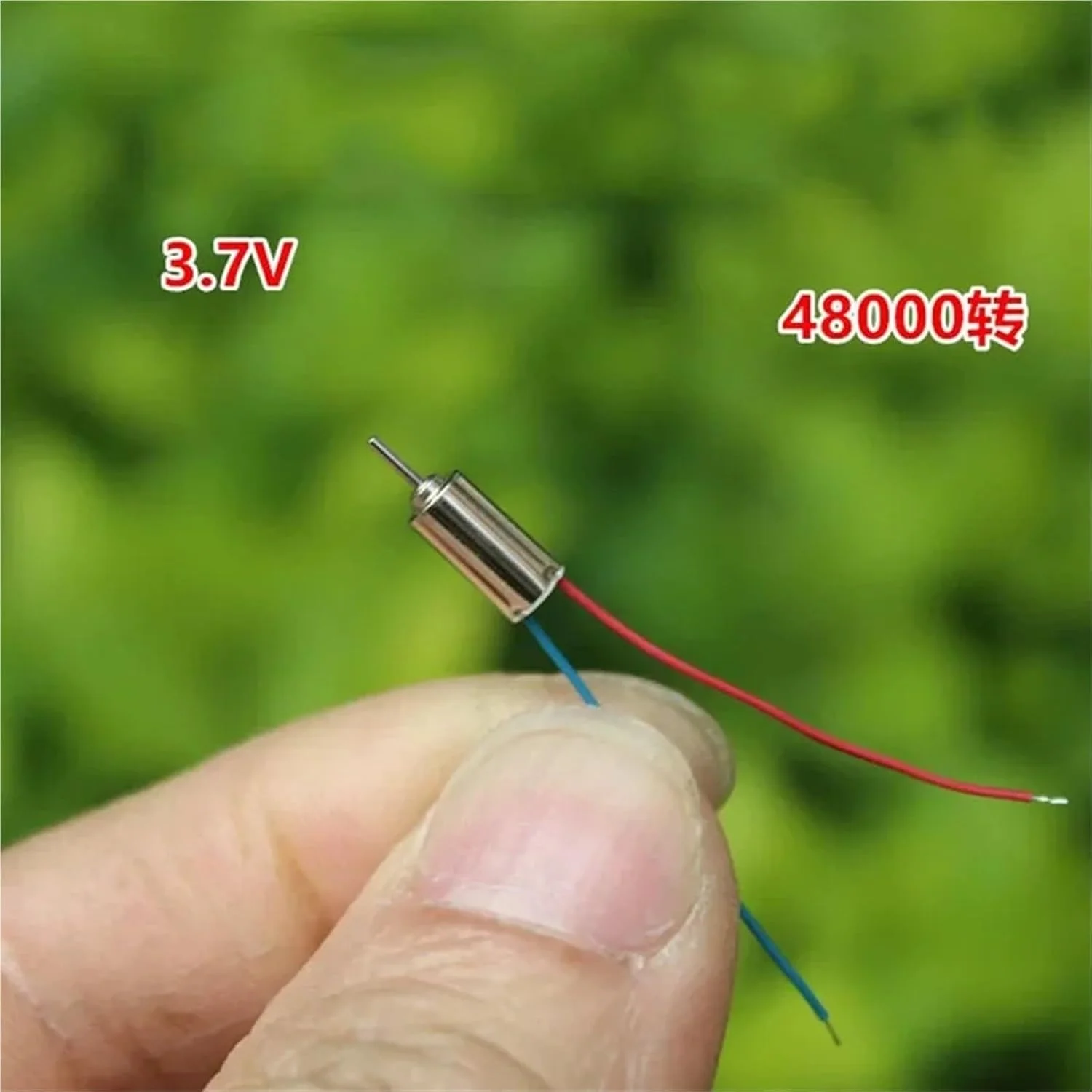 موتور هسته ای بدون جاروبک مینیاتوری 0408 DC 3.7V 48000RPM سرعت بالا CW CCW پنج عددی
