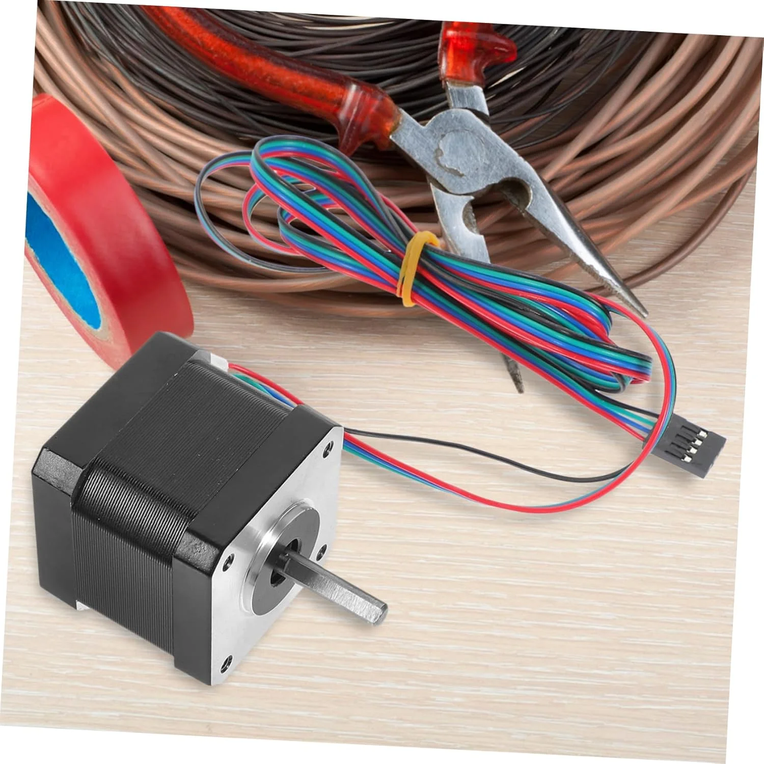 موتور پله ای با گشتاور بالا 92oz برای کنترل دقیق گشتاور نگهدارنده برای چاپگرها و کاربردهای رباتیک