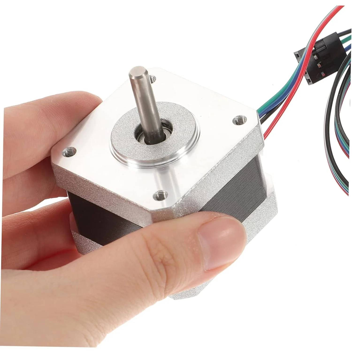 موتور پله‌ای با هسته، خروجی پایدار و نویز کم برای پرینترها، آسیاب‌ها، دستگاه‌های آبنبات و طراحی فشرده و چندمنظوره