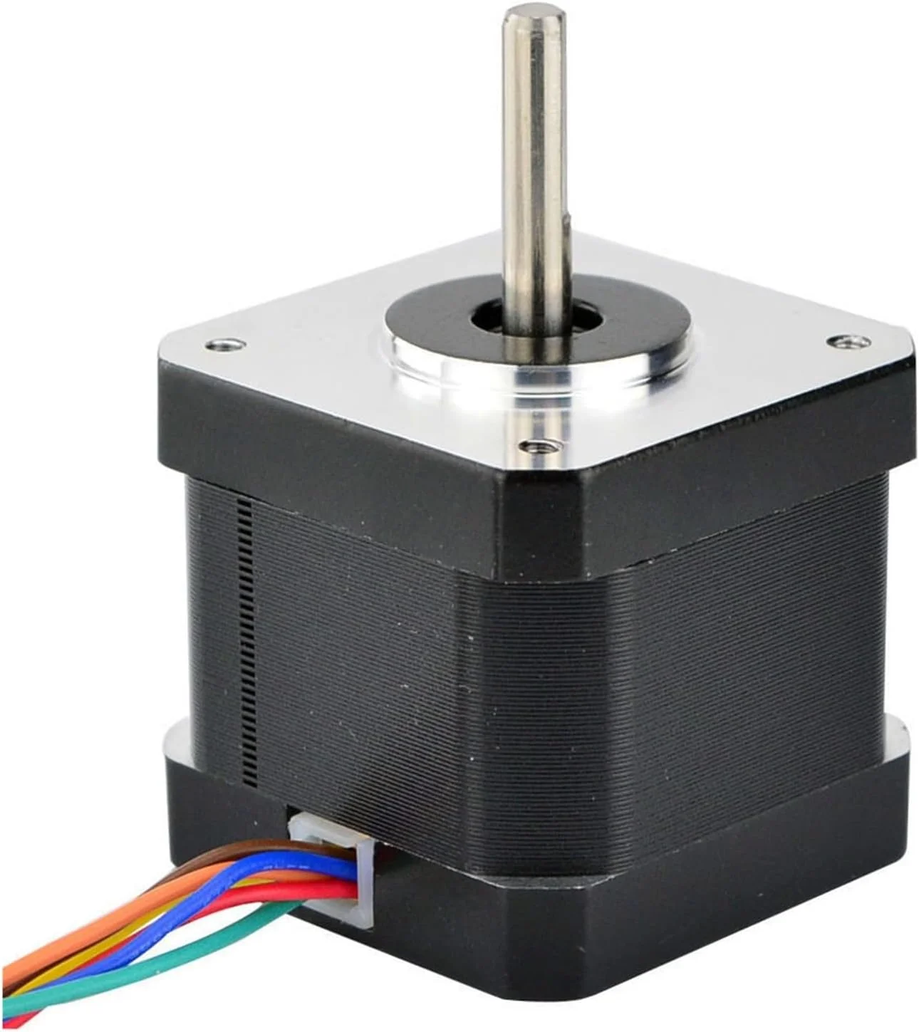 موتور پله ای Nema 17 تک قطبی HEXEH با زاویه گام 0.9 درجه، 26Ncm (36.8oz.in)، 39mm، 0.8A، 6 سیم برای موتور پرینتر سه بعدی DIY