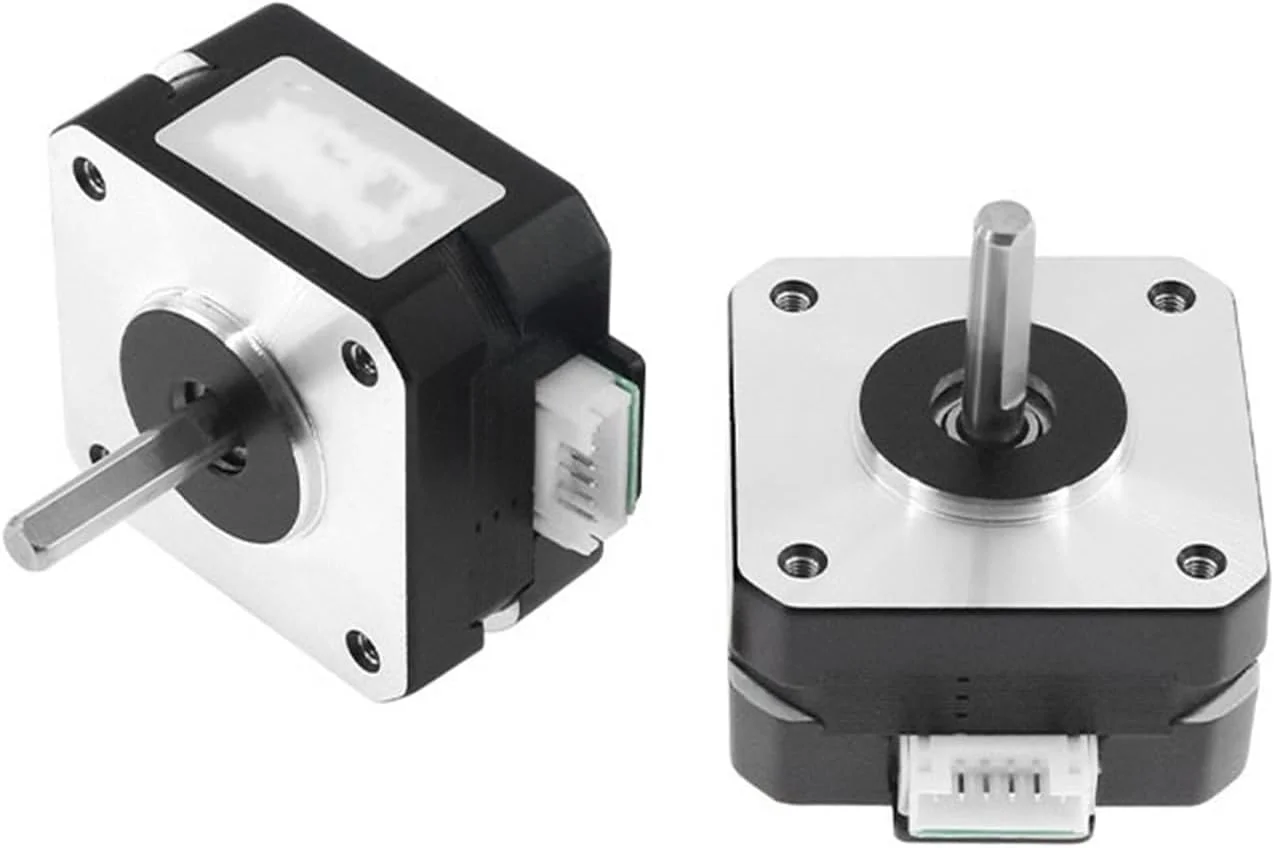 کنترلر درایور GTPBAO موتور پله ای Nema 17، 1 آمپر، 4.1 ولت، 130N.cm، 1.8 درجه، 2 فاز، 4 سیم، 42x42x23 میلی متر، موتور پله ای برای اکسترودر، پرینتر سه بعدی، دستگاه CNC