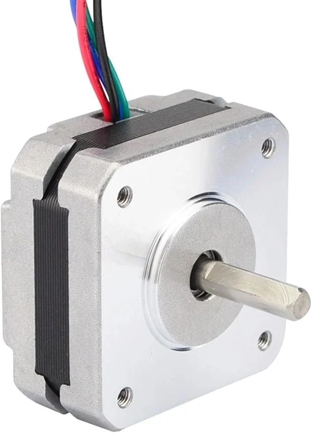 کنترلر درایور GTPBAO موتور پله ای دو فاز 4 سیم 42x20mm موتور پله ای 1A 13N.cm Nema 17 مدل 17HS08-1004S برای دستگاه CNC پرینتر سه بعدی DIY