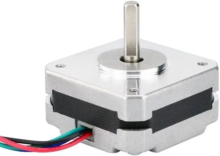 کنترلر درایور GTPBAO موتور پله ای دو فاز 4 سیم 42x20mm موتور پله ای 1A 13N.cm Nema 17 مدل 17HS08-1004S برای دستگاه CNC پرینتر سه بعدی DIY