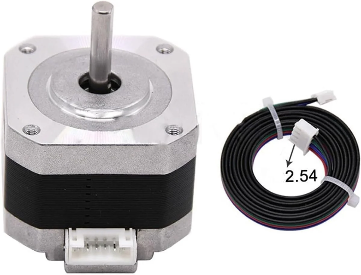 کنترلر درایور GTPBAO یک عدد فریم 42x42 میلی‌متری موتور پله‌ای 34 میلی‌متری 40 میلی‌متری بلند پرینتر سه بعدی محور X Y Z اکسترودر موتور پله‌ای دستگاه CNC (42x42x40mm)