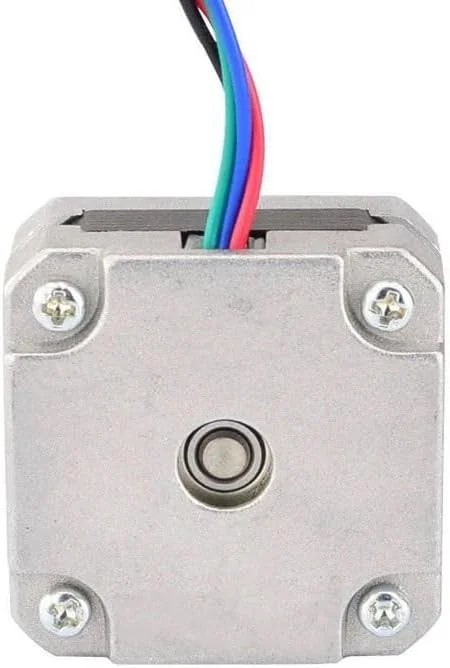 کنترلر درایور GTPBAO موتور پله ای دو فاز 4 سیم 42x20mm موتور پله ای 1A 13N.cm Nema 17 مدل 17HS08-1004S برای دستگاه CNC پرینتر سه بعدی DIY