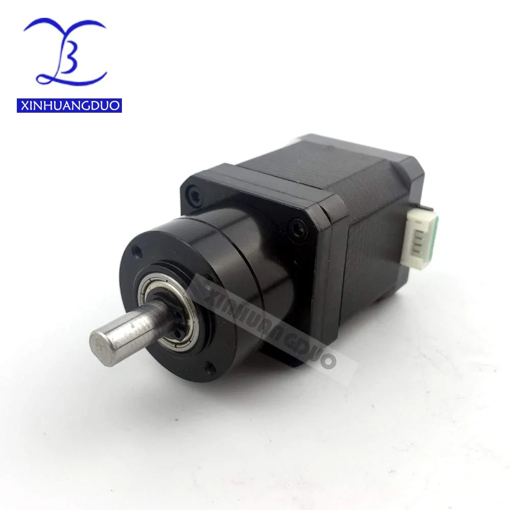 گیربکس سیاره ای با نسبت دنده 5:1 موتور پله ای 34 میلی متری Nema 17 گیربکس سیاره ای موتور پرینتر سه بعدی