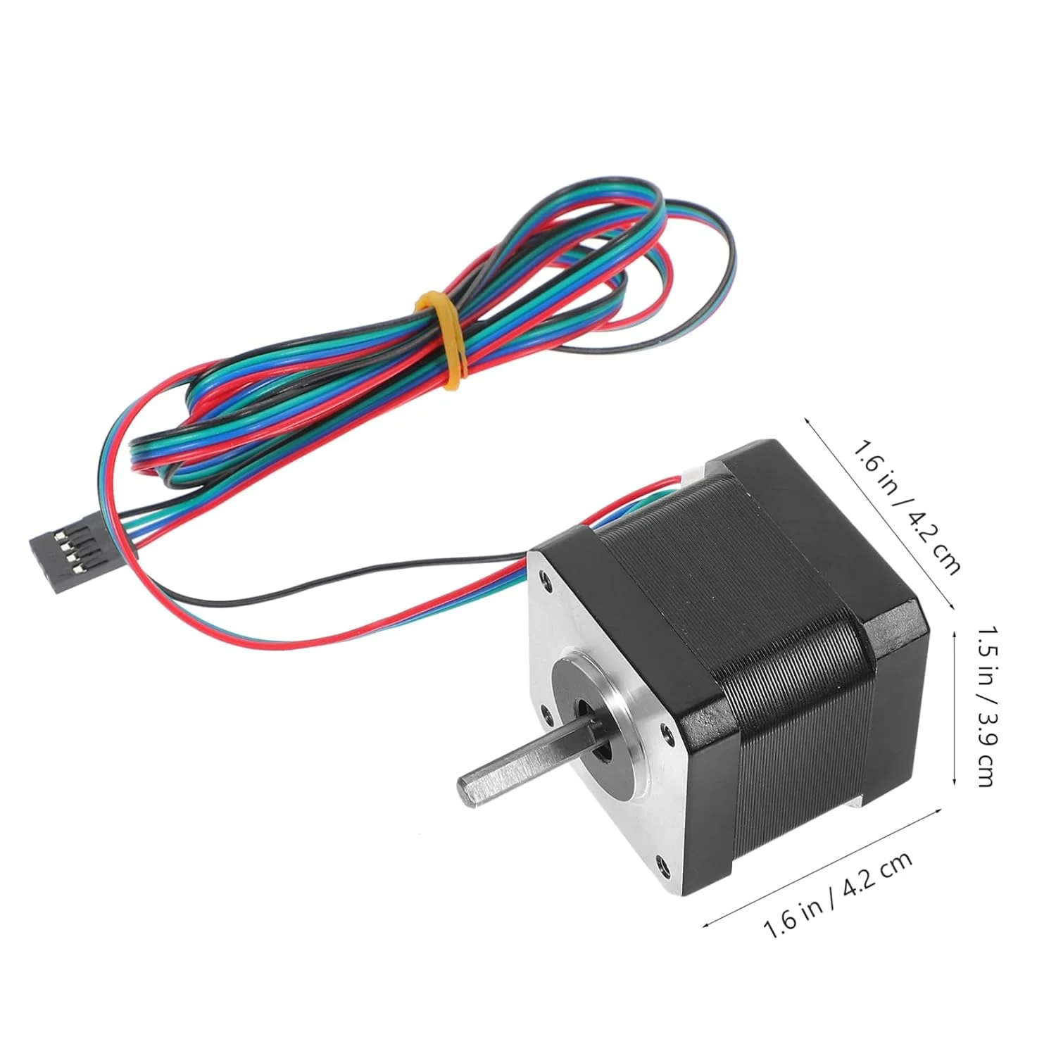 موتور بایپولار گشتاور بالا GANAZONO برای پرینترها و دستگاه های CNC با طراحی فشرده و مقاومت فازی اهم