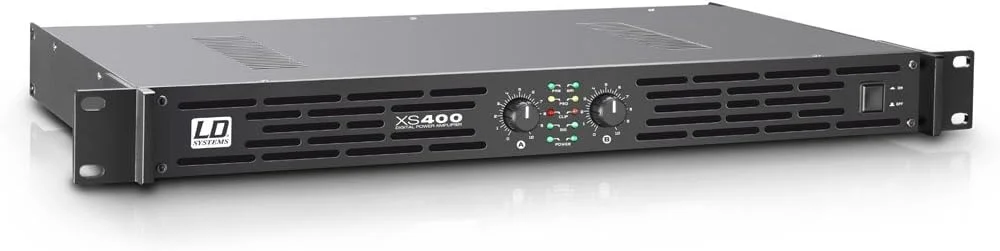 آمپلی فایر استریو LD Systems XS 400 کلاس D، 2 خروجی 200 وات در 4 اهم