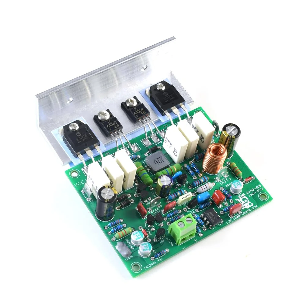 QUAD606 DC+-45V 100mA آمپلی فایر تک کاناله با 6 لوله قدرت