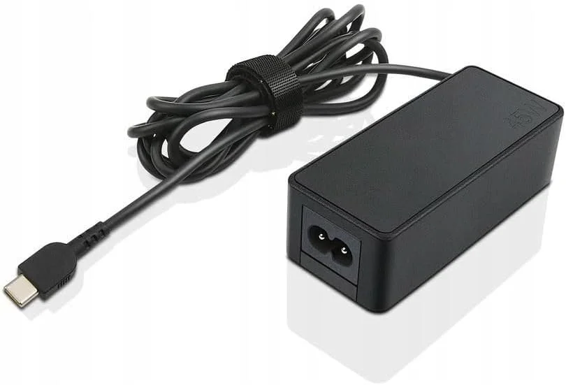 آداپتور AC لنوو 65 وات USB Type-C، مشکی