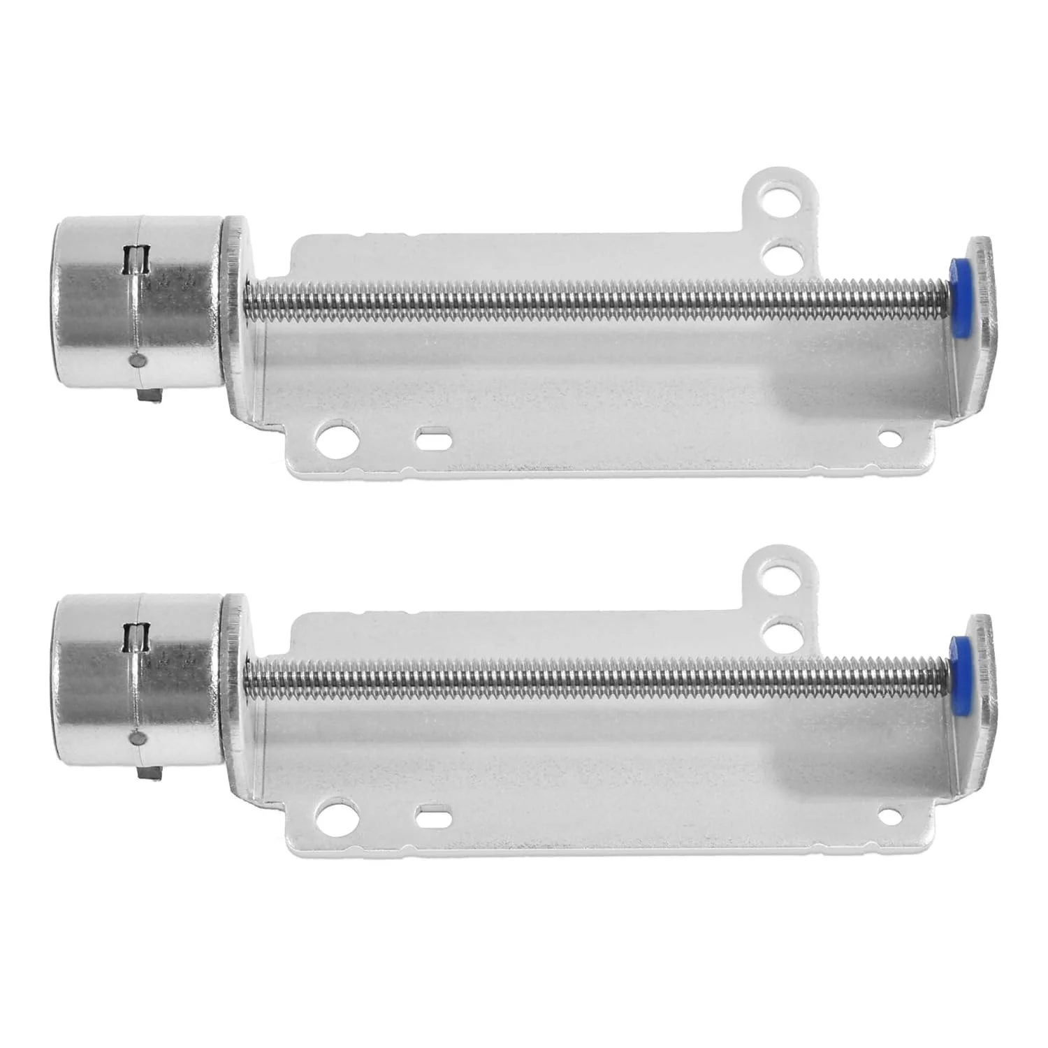 دو عدد موتور پله ای الکترونیکی BJ02 DC 3V 43mm دو فاز 4 سیمه دقیق با میله پیچ و مهره کشویی خطی برای کنترل موقعیت یابی DIY BB