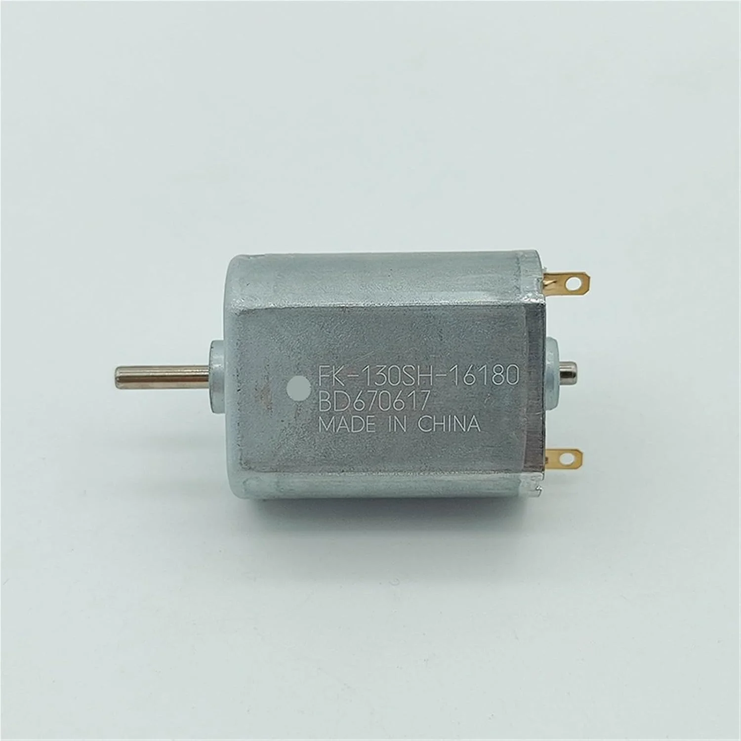موتور DC مینی 130 مدل FK-130SH-16180، 3-6 ولت، 9300 دور در دقیقه، برس کربنی، 1 عدد