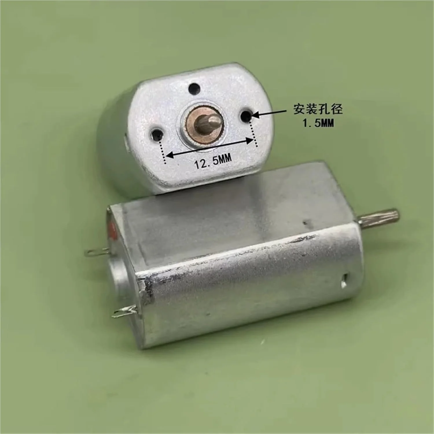 موتور الکتریکی کوچک FK-180SH DC3V 6V 7.4V 9V 12V 15000RPM برس فلزی سرعت بالا 20 میلی متر شفت آجدار 1 عدد