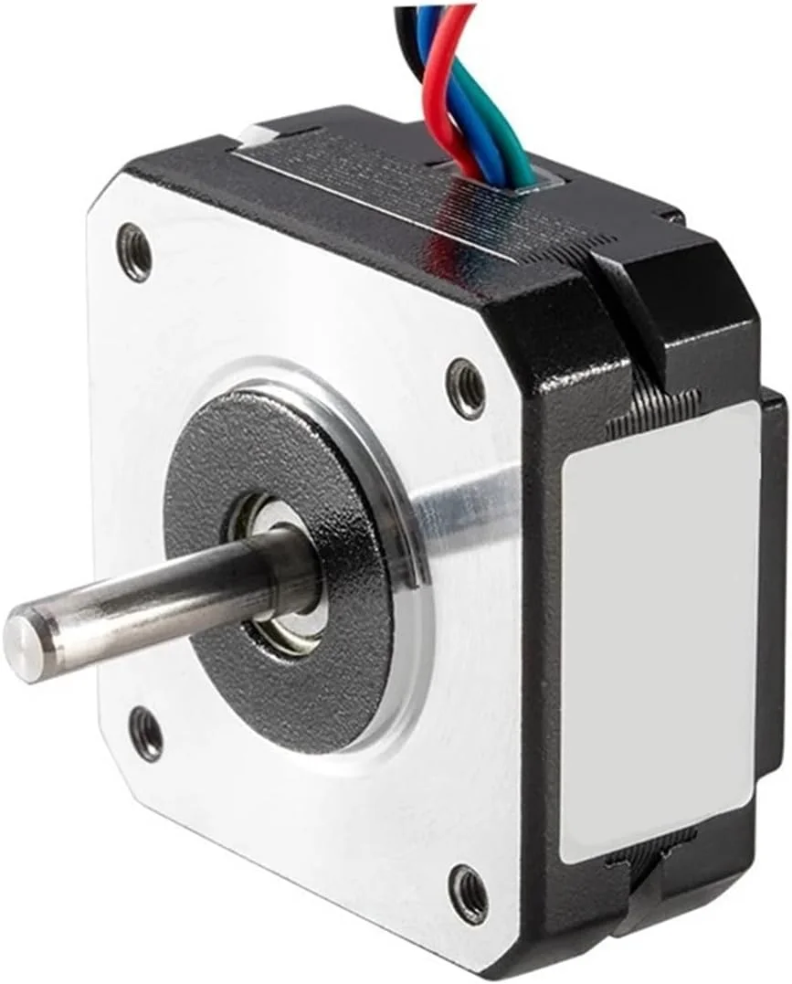 موتور پله ای حلقه باز دو فاز Nema17 20mm، 0.4N.m، 1.0A، موتور کوتاه برای اکسترودر CNC، موتور پرینتر سه بعدی DIY