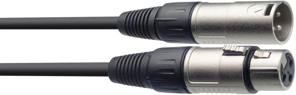 کابل میکروفون استگ سری S مدل SMC20، مادگی XLR به نری XLR، طول 20 متر