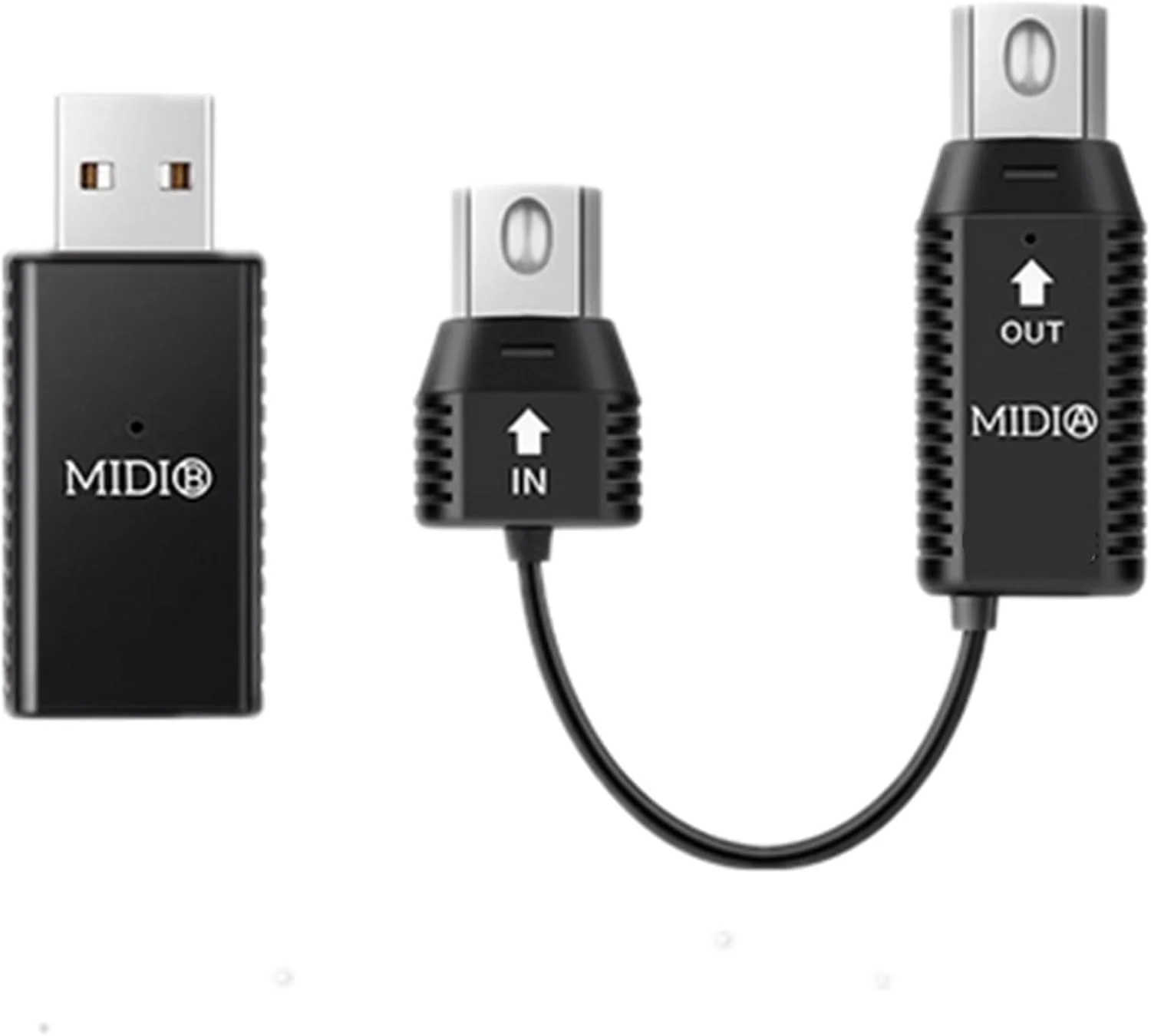 آداپتور MIDI بی‌سیم، سیستم انتقال MIDI بی‌سیم، کنترلر MIDI به USB MIDI، اتصال آسان برای پیانو دیجیتال به دستگاه MIDI برای OS X و XP
