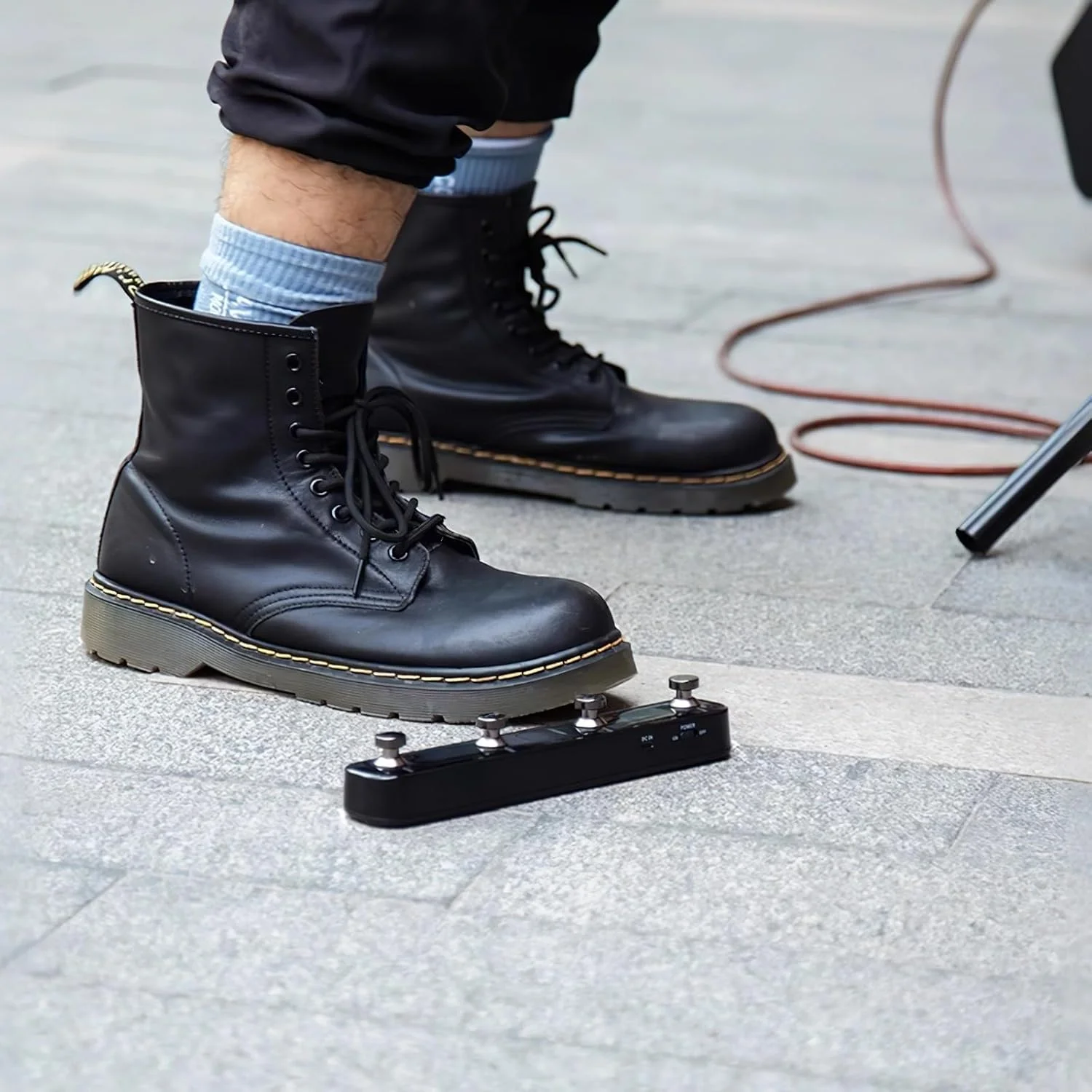 پدال میدی بی سیم Gwf4، پدال میدی، طراحی جمع و جور با Tap Tempo و سوئیچ از پیش تنظیم شده سریع