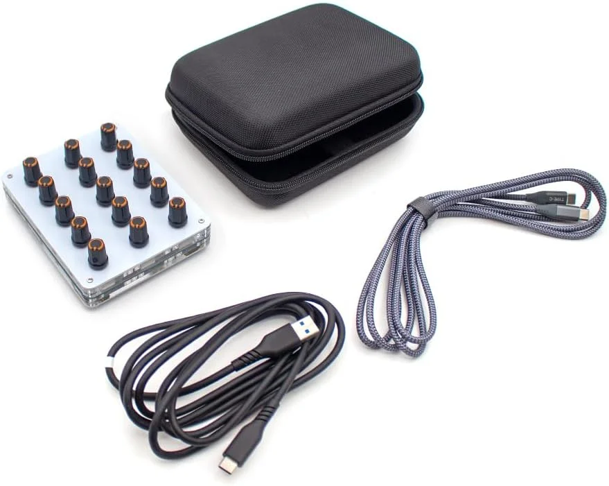 کنترلر MIDI CC با 15 دکمه و نگاشت قابل تنظیم