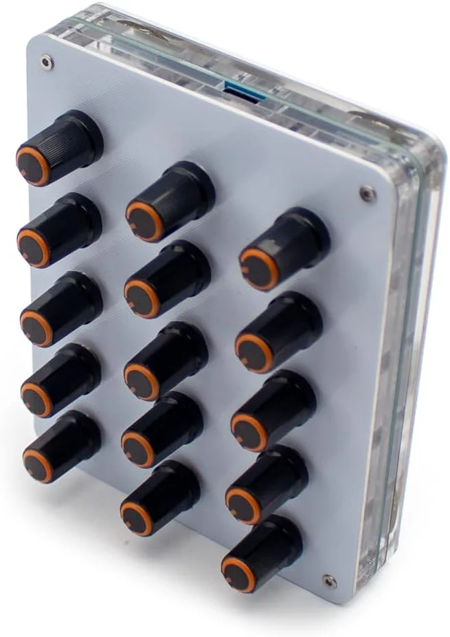 کنترلر MIDI CC با 15 دکمه و نگاشت قابل تنظیم