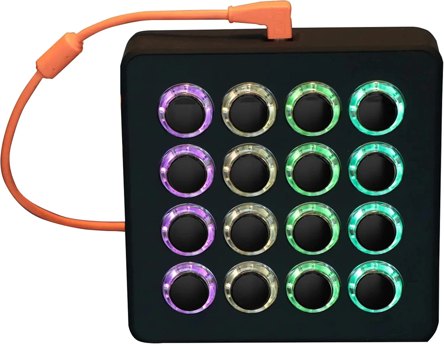 DJ TECHTOOLS Midi Fighter Spectra، مشکی - کنترلر DJ