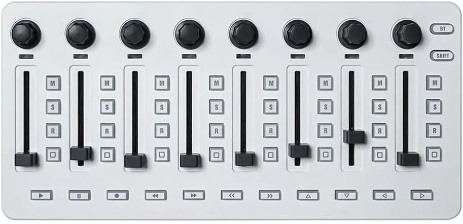 میکسر MIDI اسپورت‌آرک، کنترلر کیبورد MIDI بی‌سیم BT، کنترلر USB، شامل دفترچه راهنما و کابل شارژ USB-C