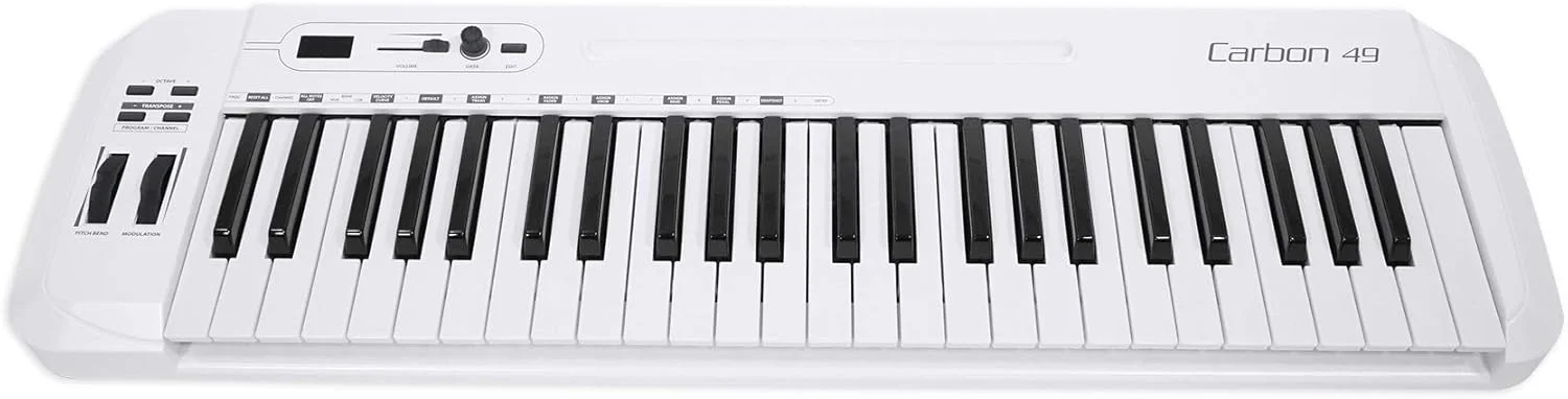میدی کیبورد سمسون Carbon 49 USB/MIDI Controller Masterkeyboard با 49 کلاویه به همراه نرم افزار Native Elements، مشکی