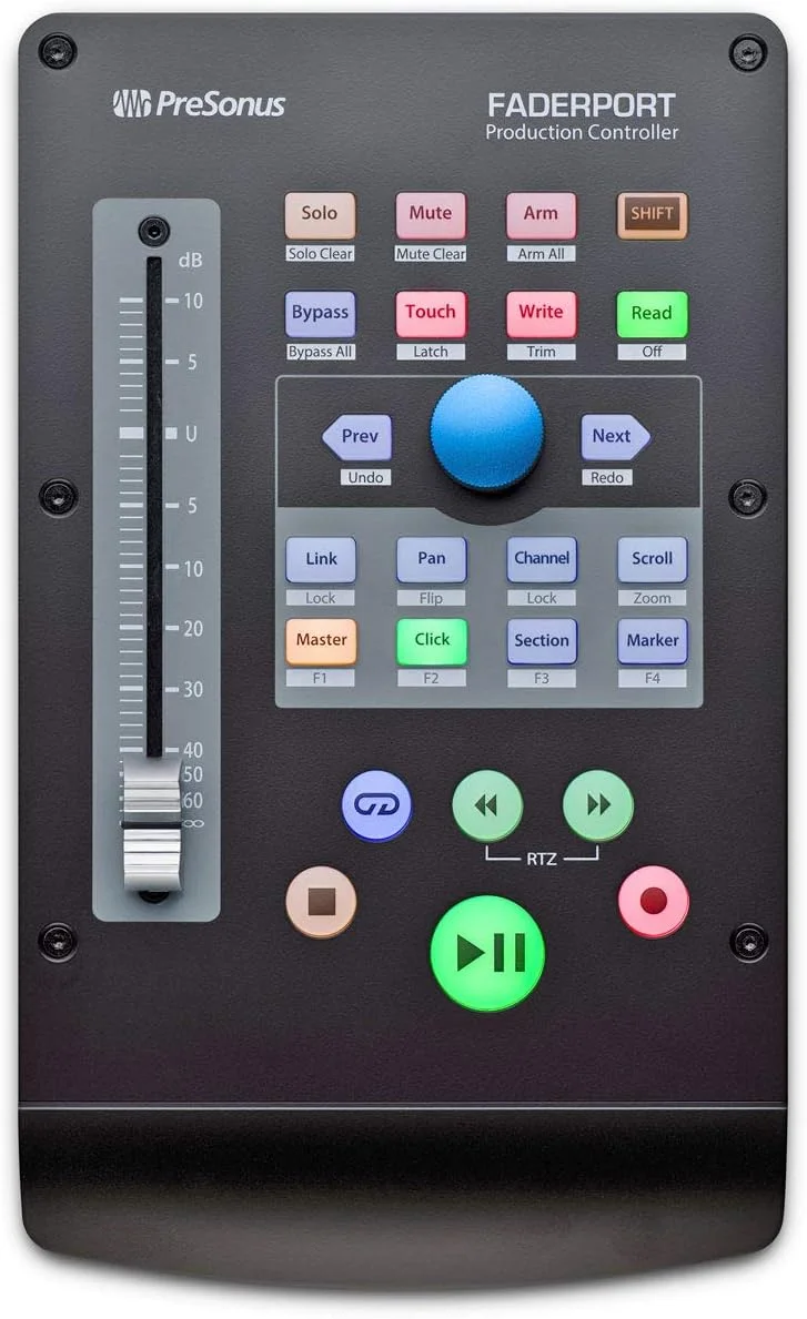 کنترلر نرم‌افزار آهنگسازی Presonus Faderport V2 + کابل افزایش طول USB کیدرام