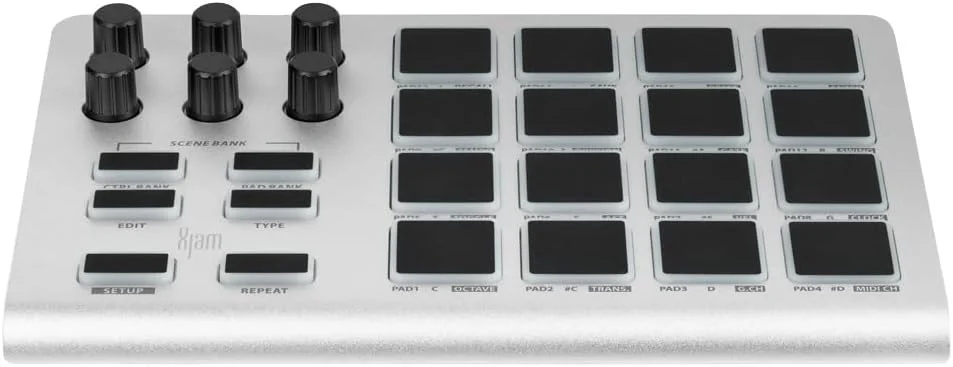 کنترلر پد قابل حمل Esi Xjam + دستمال میکروفایبر keepdrum