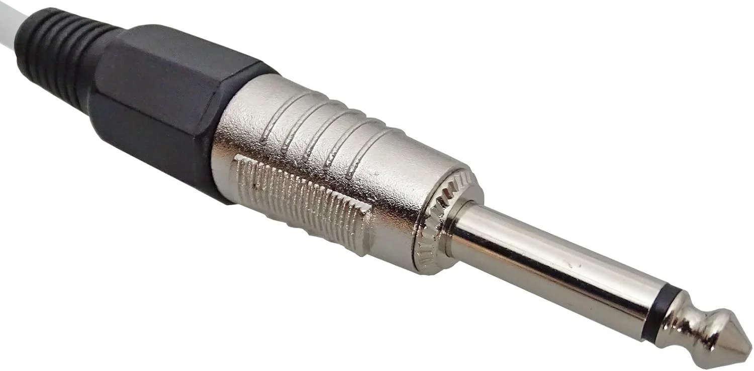 کابل میکروفون 6 متری keepdrum MC003XJ با فیش 6.3 میلی‌متری - XLR مادگی