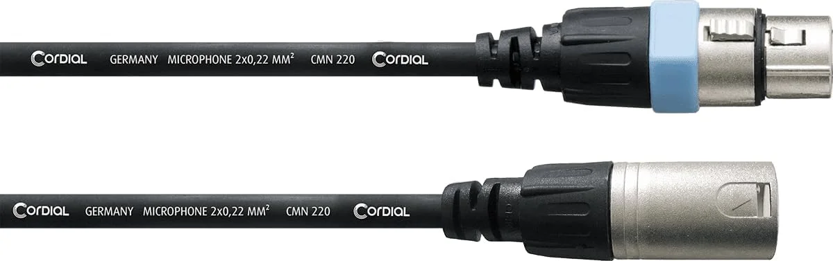 کابل میکروفون کوردیال CCM 5 FM XLR 5 متری