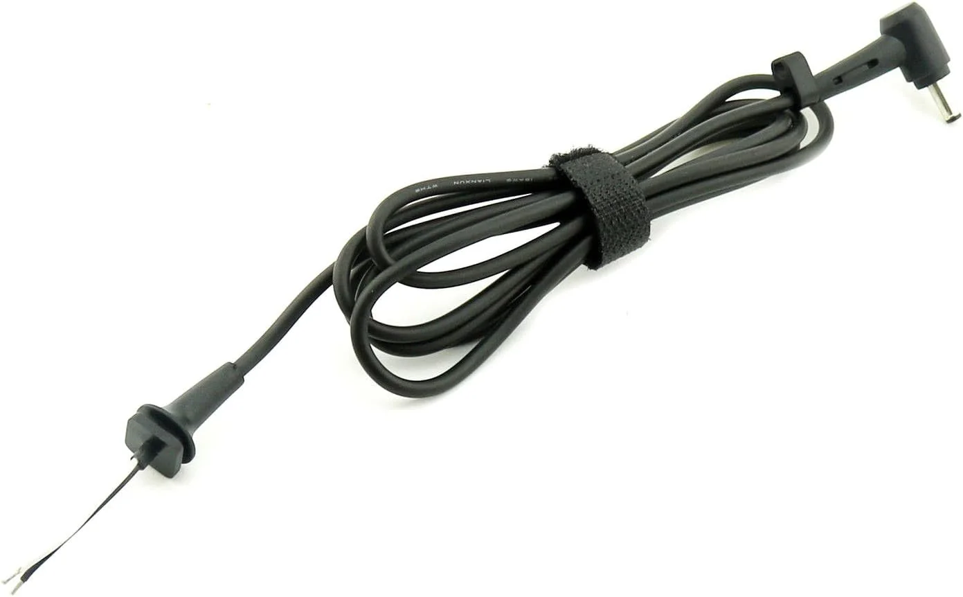 کابل اتصال آداپتور شارژر برق DC برای لپ تاپ ایسوس 4.0mm x 1.35mm کابل اتصال آداپتور شارژر برق DC برای لپ تاپ ایسوس 4.0mm x 1.35mm