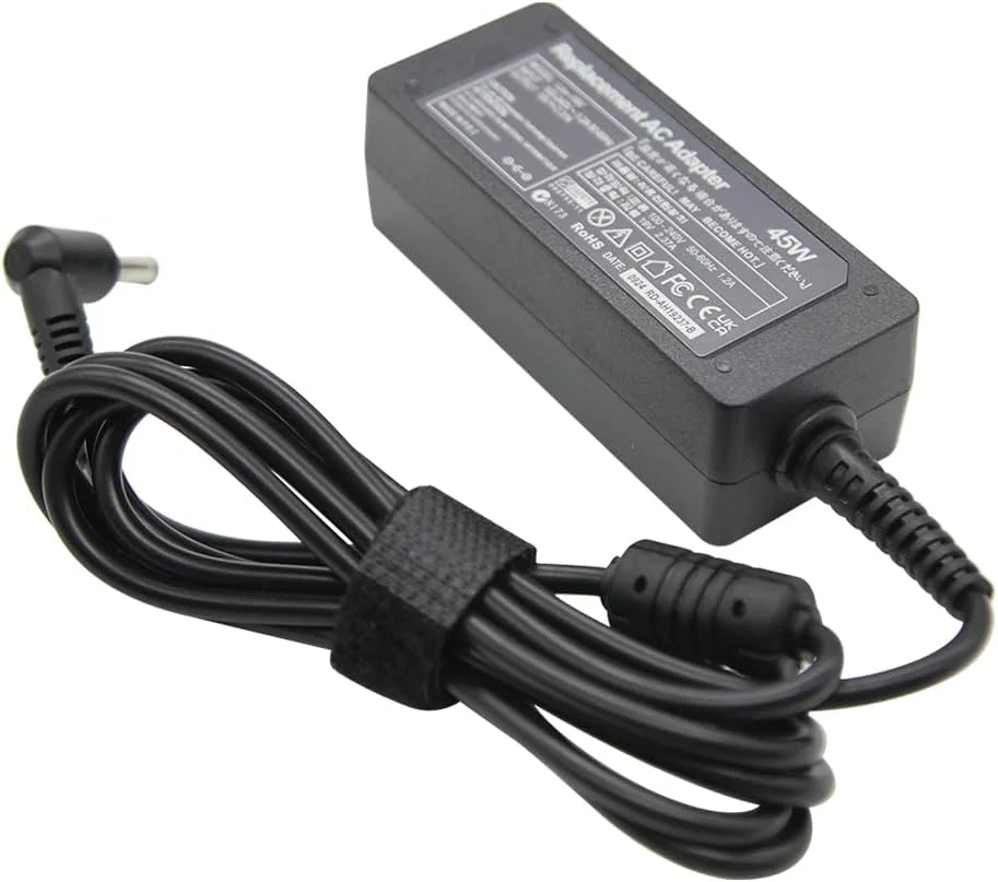 آداپتور شارژر 45 واتی ایسوس 19 ولت 2.37 آمپر 4.0x1.35 میلیمتر مناسب برای ASUS X441 S200 UX305F TP501 X453 E402 UX305CA به همراه کابل شارژ UK آداپتور شارژر 45 واتی ایسوس 19 ولت 2.37 آمپر 4.0x1.35 میلیمتر مناسب برای ASUS X441 S200 UX305F TP501 X453 E402 UX305CA به همراه کابل شارژ UK