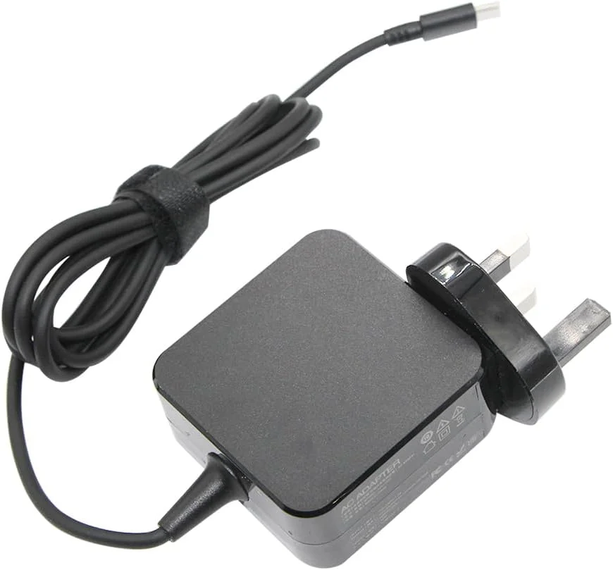 آداپتور شارژر 45 واتی لپ تاپ برای ایسوس 20 ولت 2.25 آمپر USB Type-C برای Chromebook Flip C434TA C302 C330 S340 ZenBook آداپتور شارژر 45 واتی لپ تاپ برای ایسوس 20 ولت 2.25 آمپر USB Type-C برای Chromebook Flip C434TA C302 C330 S340 ZenBook