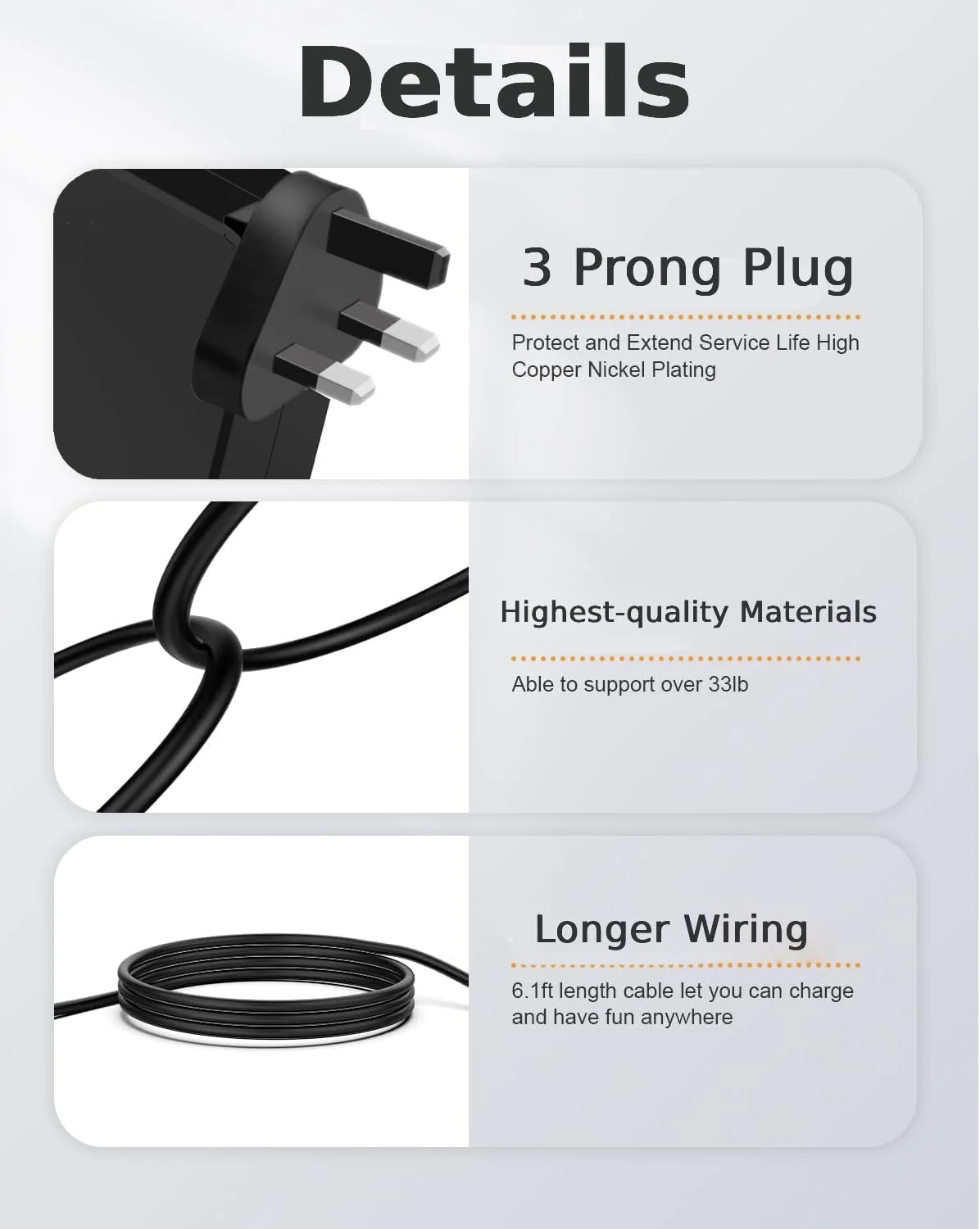 آداپتور برق 33 وات 19 ولت 1.75 آمپر برای لپ تاپ ایسوس مدل های S200 S200E X202E X202 X201E X201 W202NA W202 X515MA X515M Q200 Q200E و روتر ASUS AC1900 RT-AC68U با کانکتور: 4.0 * 1.35mm آداپتور برق 33 وات 19 ولت 1.75 آمپر برای لپ تاپ ایسوس مدل های S200 S200E X202E X202 X201E X201 W202NA W202 X515MA X515M Q200 Q200E و روتر ASUS AC1900 RT-AC68U با کانکتور: 4.0 * 1.35mm