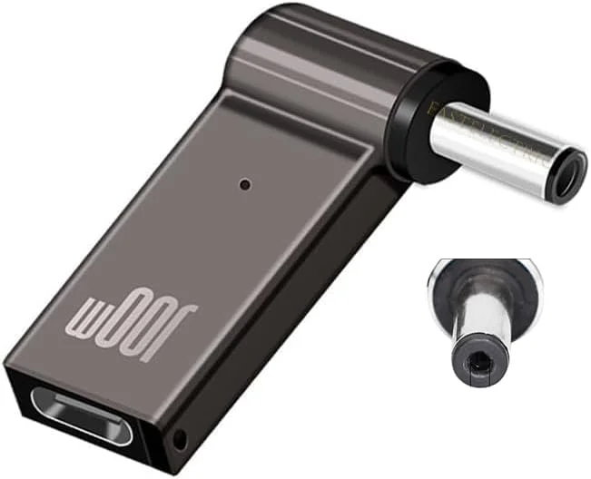 آداپتور شارژ لپ تاپ ایسوس USB-C به مادگی Type-C به نری DC 4.0 x 1.35mm مبدل دوشاخه جک بشکه ای 65W یا 100W PD کانکتور شارژر برق برای ایسوس X201E X202E X540 X541 X553M X541NA X542UA آداپتور شارژ لپ تاپ ایسوس USB-C به مادگی Type-C به نری DC 4.0 x 1.35mm مبدل دوشاخه جک بشکه ای 65W یا 100W PD کانکتور شارژر برق برای ایسوس X201E X202E X540 X541 X553M X541NA X542UA