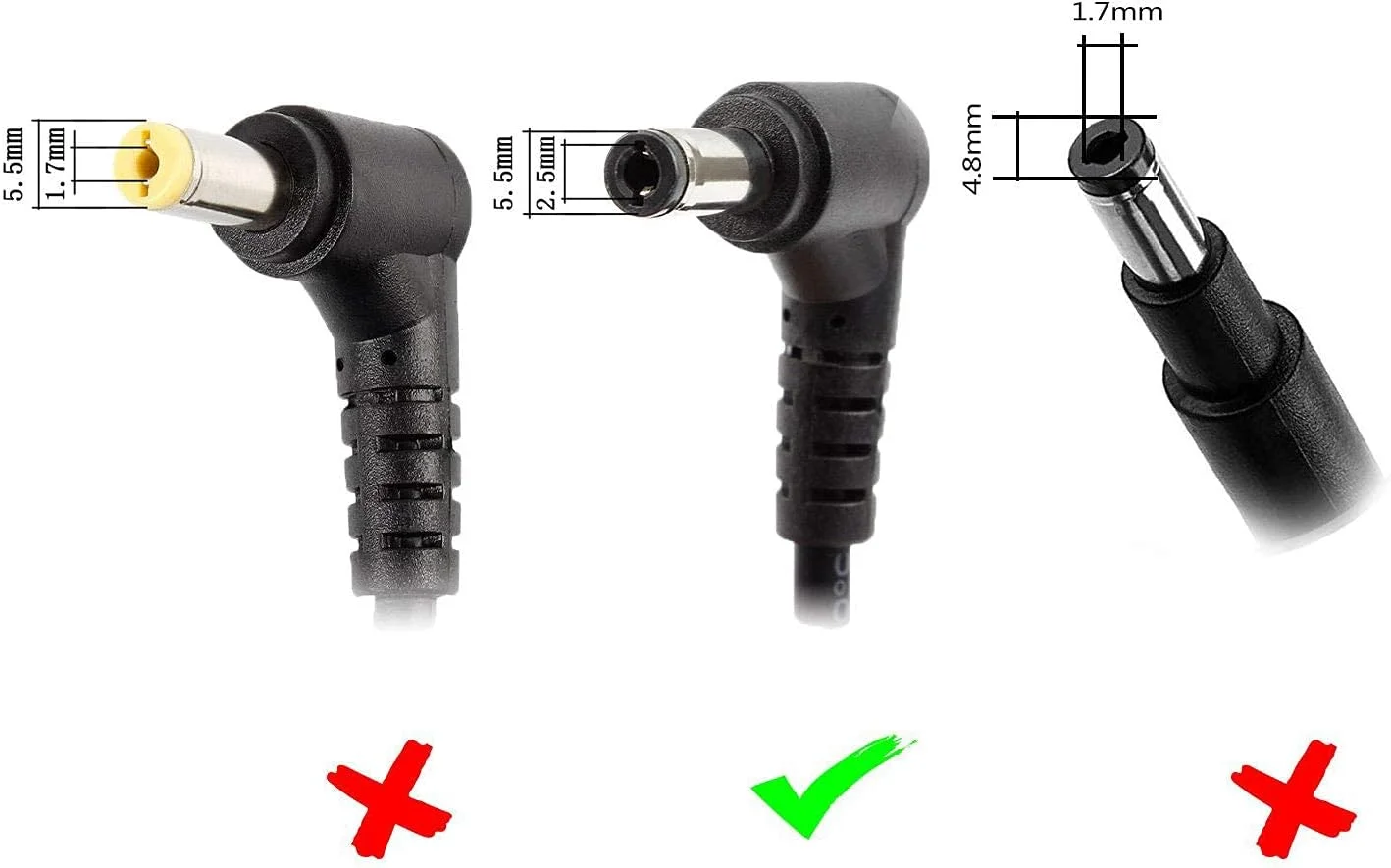 شارژر DTK مدل 19V 6.32A 120W قابل حمل، کابل شارژ منبع تغذیه AC برای ASUS، فیش: 5.5 x 2.5mm، منبع تغذیه لپ تاپ