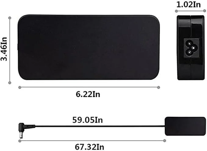 آداپتور شارژر لپ تاپ 120W ADP-120RH B,PA-1121-28,ADP-120ZB BB سازگار با سری ASUS ROG GL502 Q550LF N550JV F554LA GL551JM GL551JW، کانکتور منبع تغذیه لپ تاپ 5.5 * 2.5mm (19V 6.32A) آداپتور شارژر لپ تاپ 120W ADP-120RH B,PA-1121-28,ADP-120ZB BB سازگار با سری ASUS ROG GL502 Q550LF N550JV F554LA GL551JM GL551JW، کانکتور منبع تغذیه لپ تاپ 5.5 * 2.5mm (19V 6.32A)