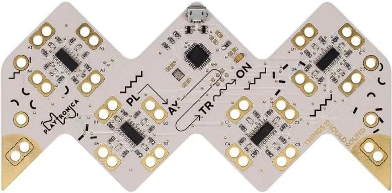 کنترلر MIDI پلی‌ترونیکا پلی‌ترون (کنترل ابزارهای نرم‌افزاری، تا 16 شیء، بیان خلاقانه، تأخیر نامحسوس، قابل حمل، اتصال USB، شامل 18 گیره سوسماری، کیف)، مشکی