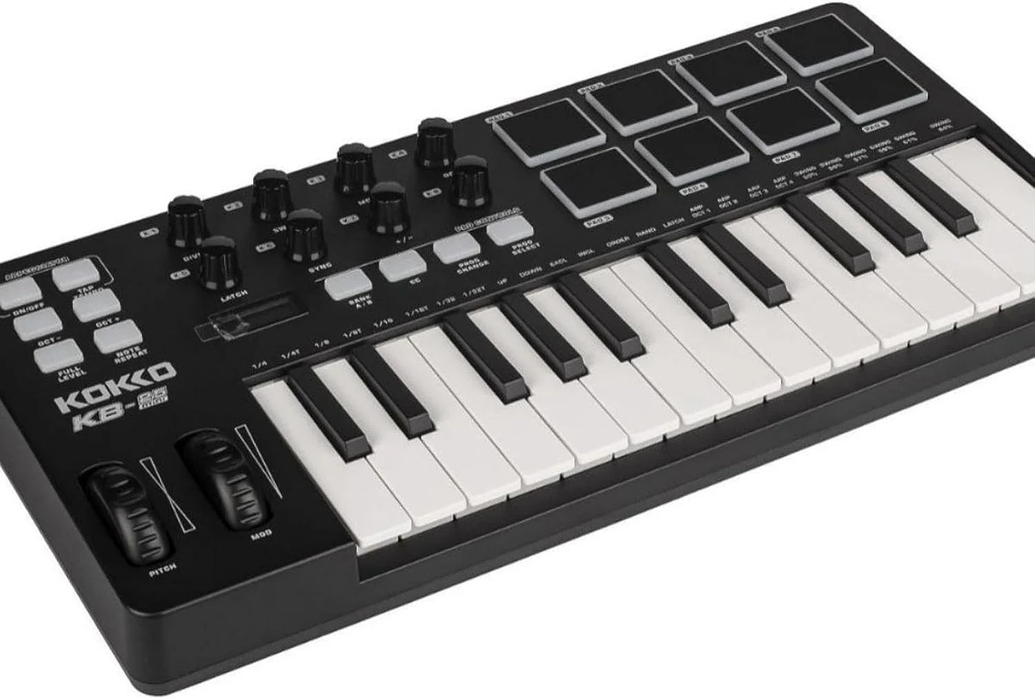 کنترلر MIDI اوشنی - پد پیانویی MIDI - با 8 پد درام برای اجرا کنترلر MIDI اوشنی - پد پیانویی MIDI - با 8 پد درام برای اجرا