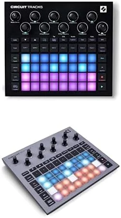 نوشن سیرکت ترکس: گروو باکس-سیکوئنسر با سینتی سایزر، MIDI و مسیرهای درام + نوشن سیرکت ریتم: سمپلر و گروو باکس با هشت مسیر سمپل برای ساخت و اجرای بیت.