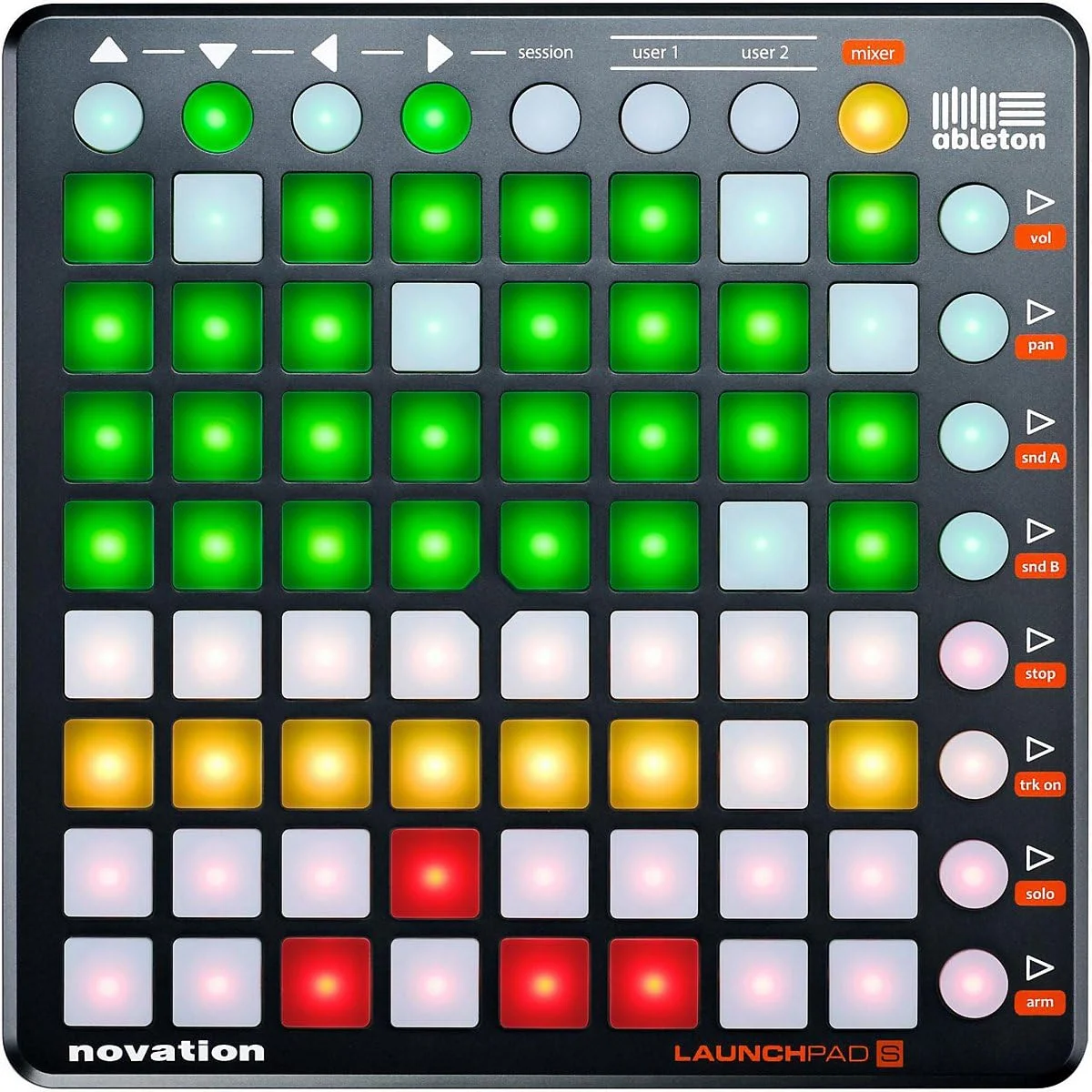 پک کنترل Novation LAUNCHPAD S با LAUNCHCONTROL به همراه 2 کاور