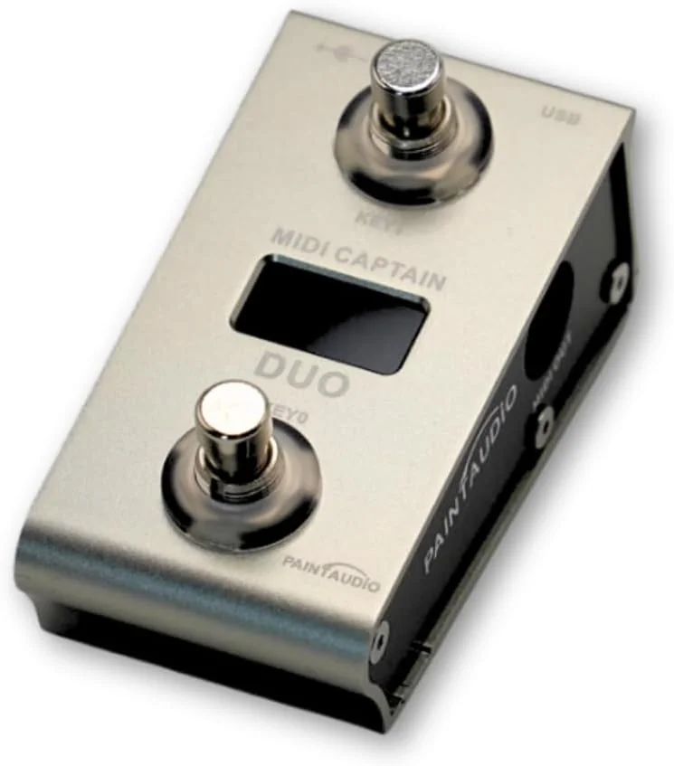 کنترلر پایی MIDI Captain DUO پینت آدیو، مناسب برای کیبوردهای مولتی افکت، سینتی سایزر، نرم‌افزار USB-MIDI DAW DSP، پشتیبانی از USB-HID، سوئیچ چند حالته (MIDI Captain DUO)