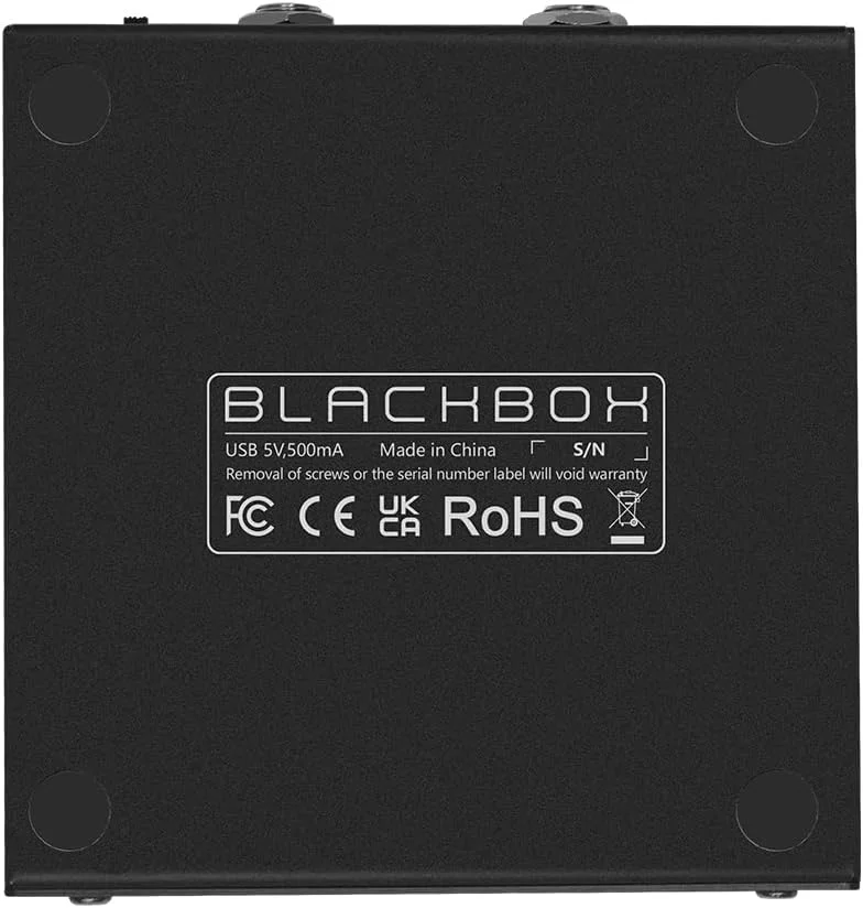 کنترلر MIDI بلوتوث M-Vave Blackbox - پدال پایی قابل حمل و چندمنظوره برای گیتار، بیس، کنترل DAW، اتصال بی‌سیم، قابل شارژ، برای اجراهای زنده و استودیو