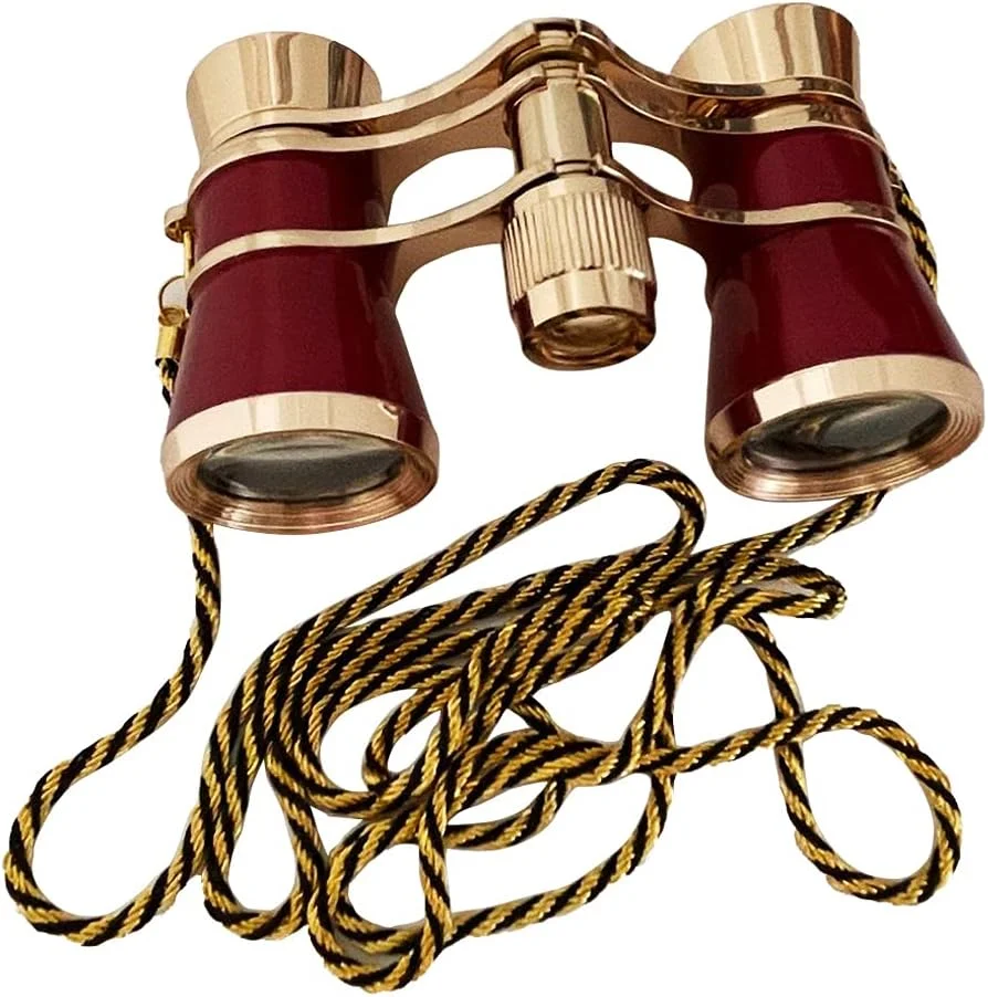 دوربین تئاتر 3X25، دوربین کوچک و سبک وزن با زنجیر، مناسب بزرگسالان، کودکان و بانوان در کنسرت