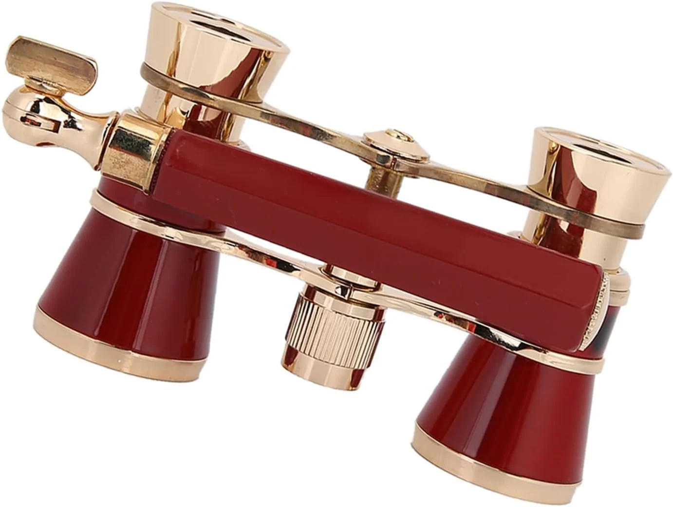 دوربین تئاتر SIXRUN Opera، تلسکوپ شیشه ای اپتیکال BK7 قابل حمل 3X25 با فوکوس مرکزی برای تصاویر واضح، ایده آل برای تماشای داخلی بانوان، دختران و کودکان (قرمز)