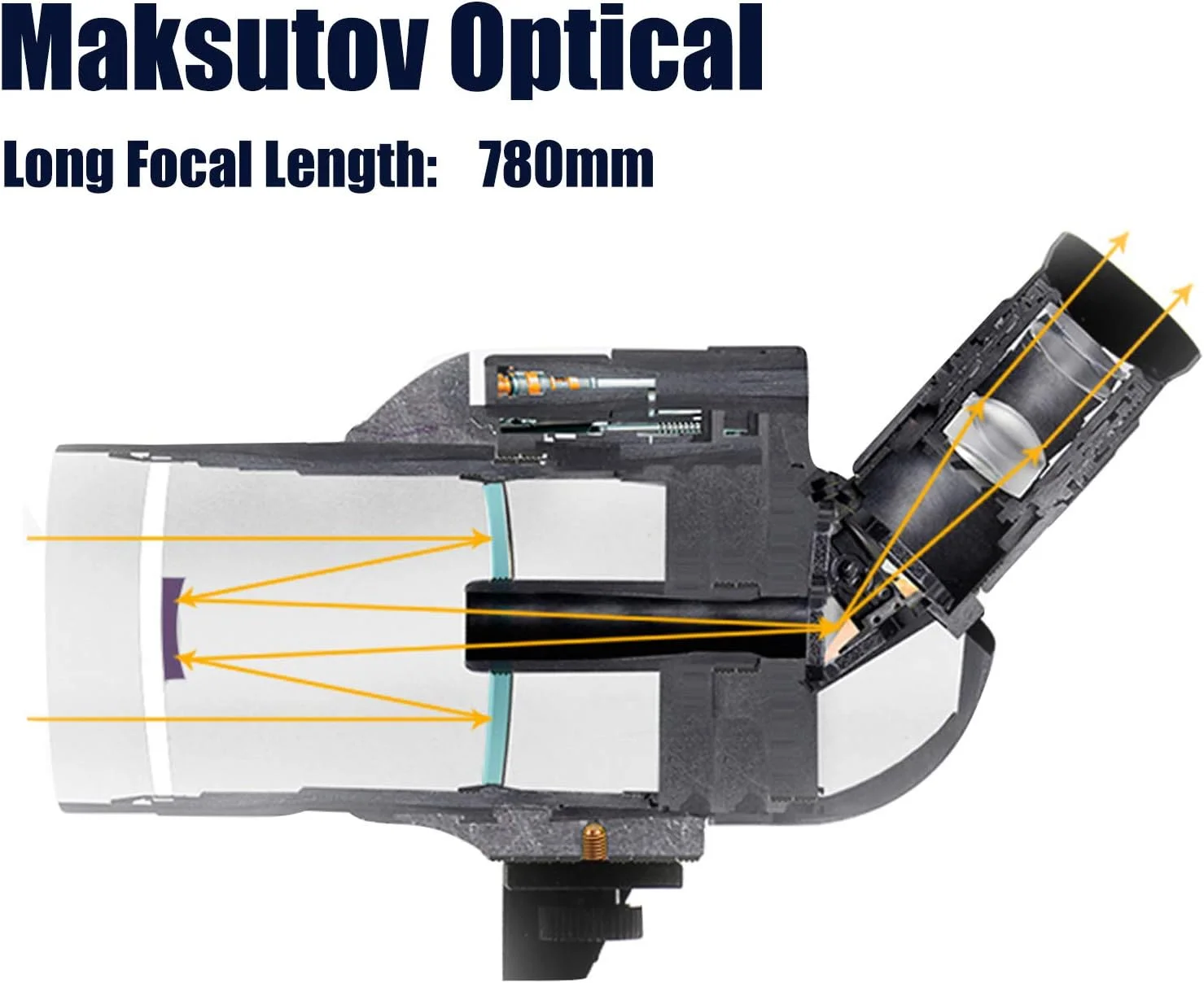 تلسکوپ دیدبانی زاویه دار ماکسوتوف Svbony SV41 Mak، 25-75x70mm، فشرده، BAK4 FMC ضد آب با سه پایه برای تماشای پرندگان، مناظر زمینی و رصد ماه تلسکوپ دیدبانی زاویه دار ماکسوتوف Svbony SV41 Mak، 25-75x70mm، فشرده، BAK4 FMC ضد آب با سه پایه برای تماشای پرندگان، مناظر زمینی و رصد ماه