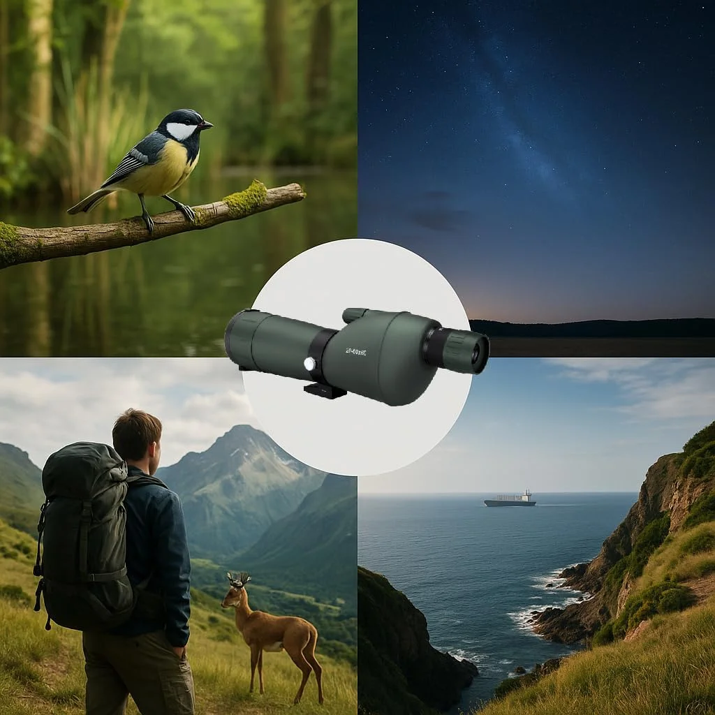 تلسکوپ دیدبانی زوم 60x60-20 بارسکا مدل کلرادو (رنگ سبز) تلسکوپ دیدبانی زوم 60x60-20 بارسکا مدل کلرادو (رنگ سبز)