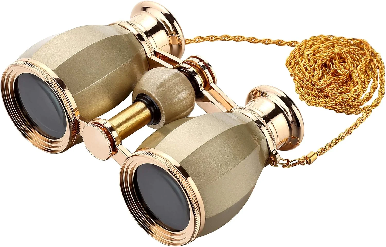 دوربین شکاری تئاتری ESSLNB Opera GL 4X30 با زنجیر و کیف، شیشه اپتیکال، دوربین شکاری زنانه برای کنسرت تئاتر، هدیه زنانه