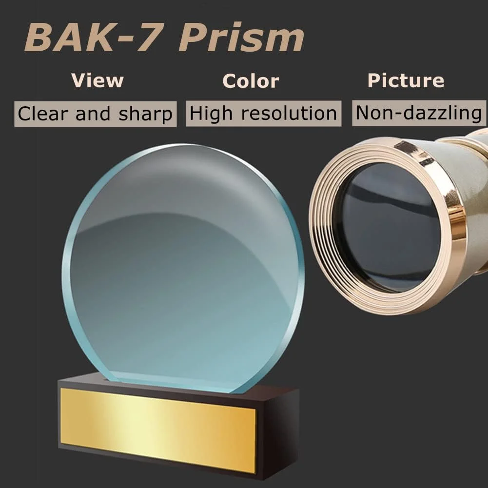 دوربین تئاتر 143 اپرا، 3x25 دوربین مینیاتوری برای تئاتر، مسابقات اسب دوانی، هدیه کلاسیک برای بانوان (منشور BAK-7) (سفید)